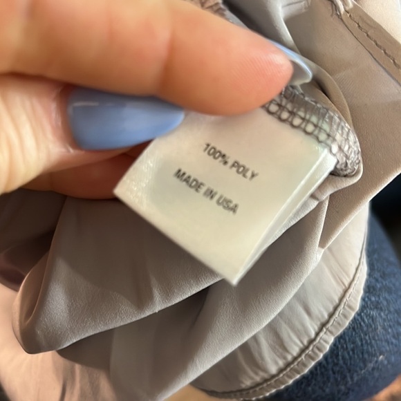 Lola & Sophie Sleeveless Top Safari Tank Zipper Pockets Size XS Gray - Picture 7 of 8